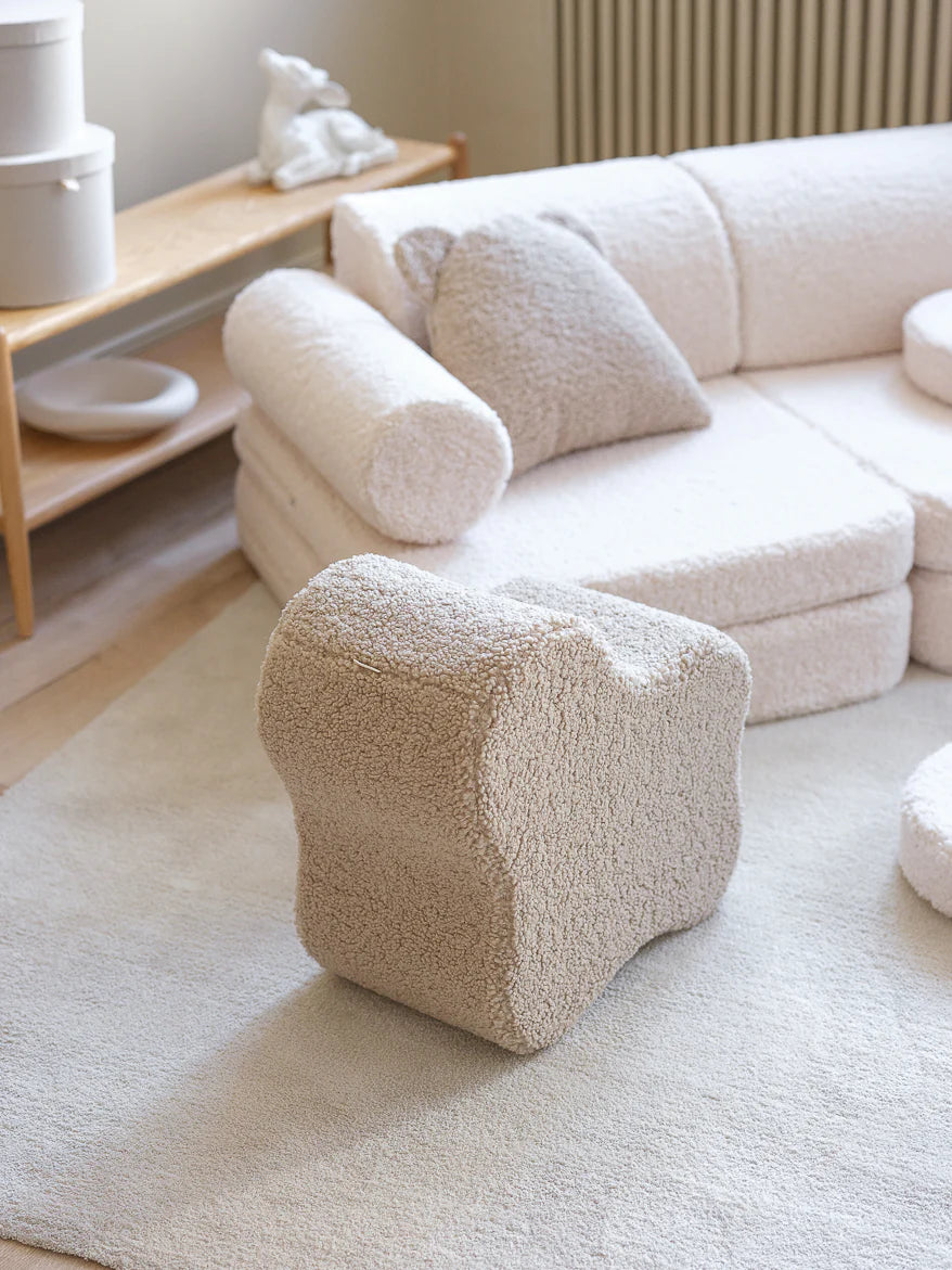 WIGIWAMA vaikiška sofa Cream White Settee