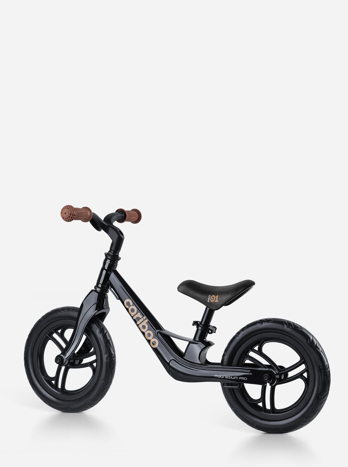 CARIBOO Magnesium Pro Balansinis dviratis, juodai rudas