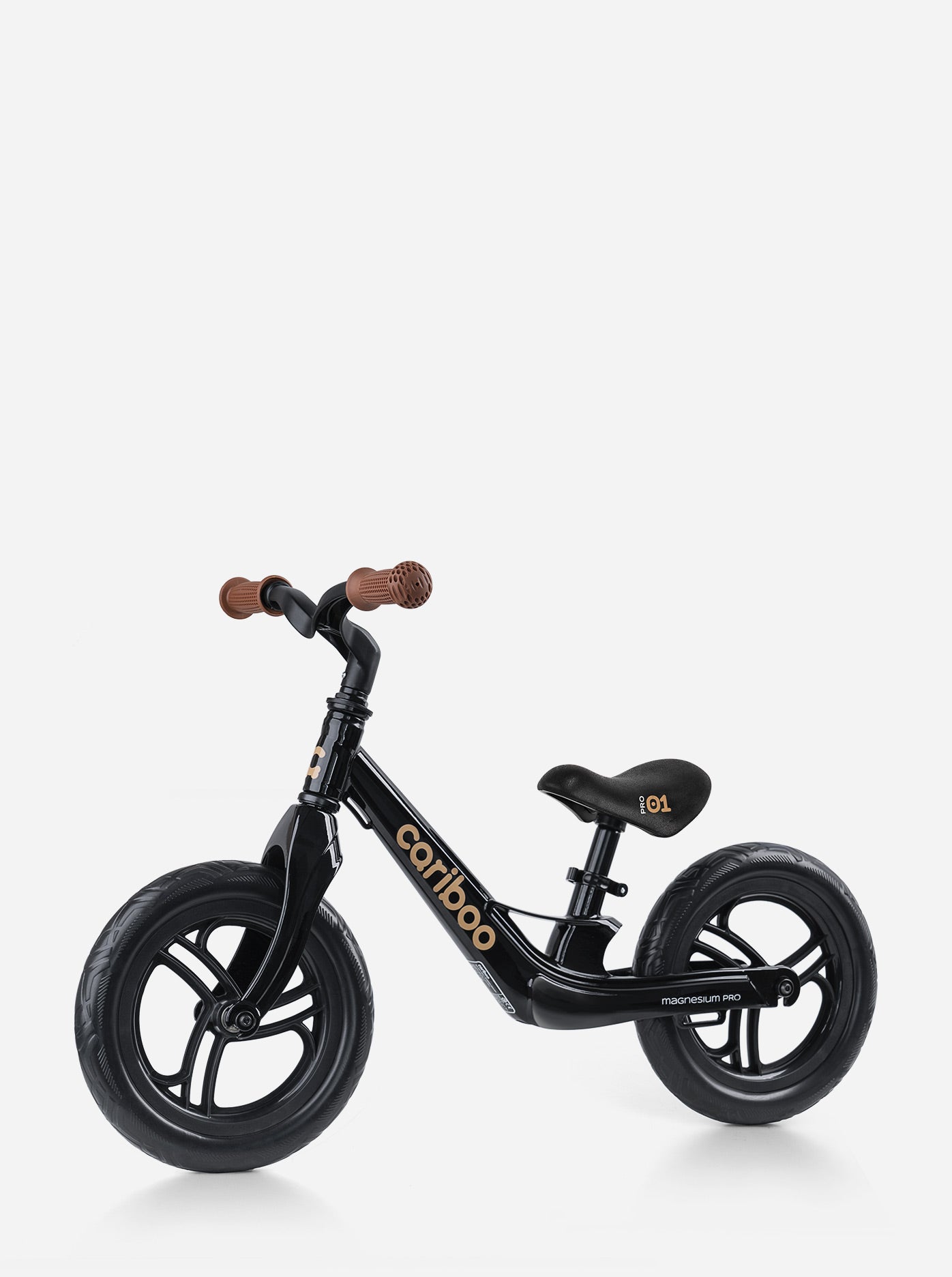 CARIBOO Magnesium Pro Balansinis dviratis, juodai rudas