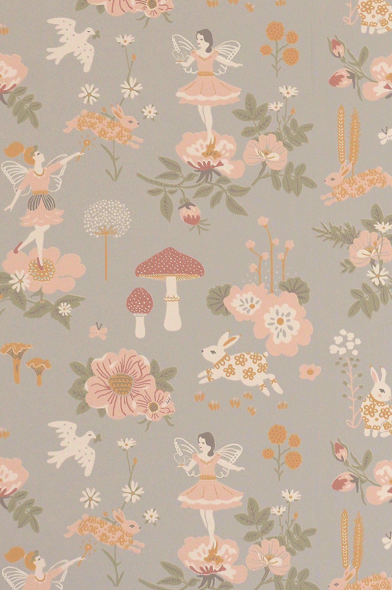 Majvillan tapetai OLD GARDEN GENTLE BLUE