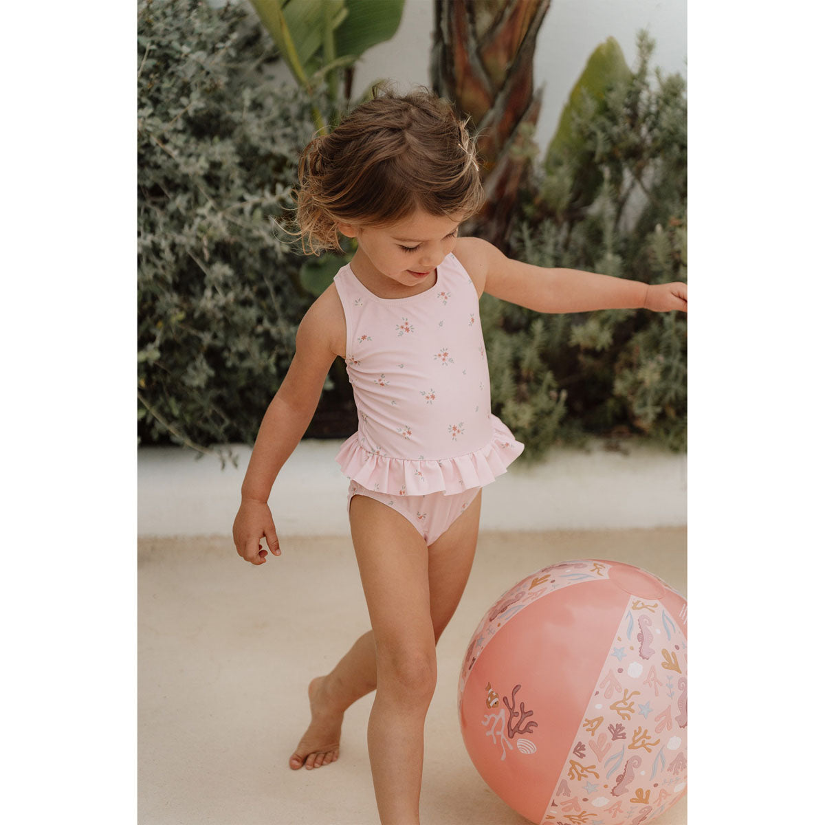 Little Dutch paplūdimio kamuolys OCEAN DREAMS PINK