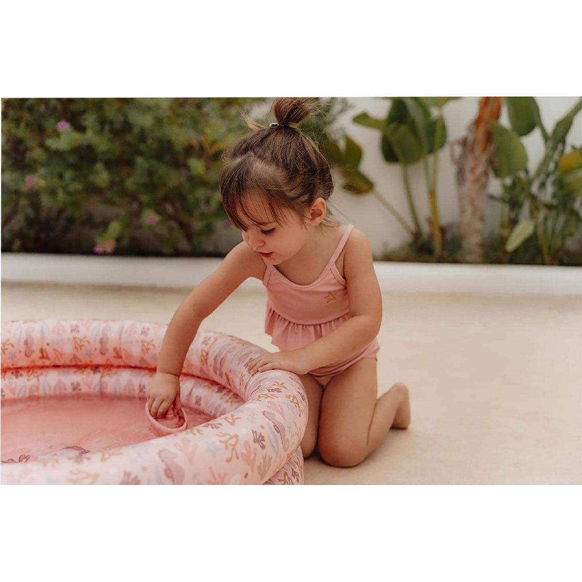 Little Dutch Pripučiamas baseinas OCEAN DREAMS PINK, 80cm