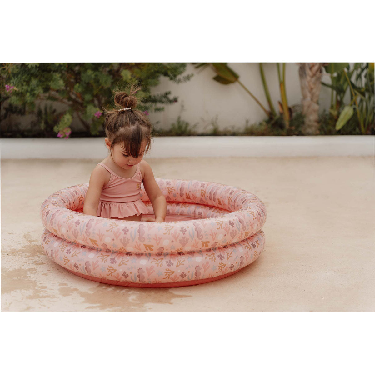 Little Dutch Pripučiamas baseinas OCEAN DREAMS PINK, 80cm