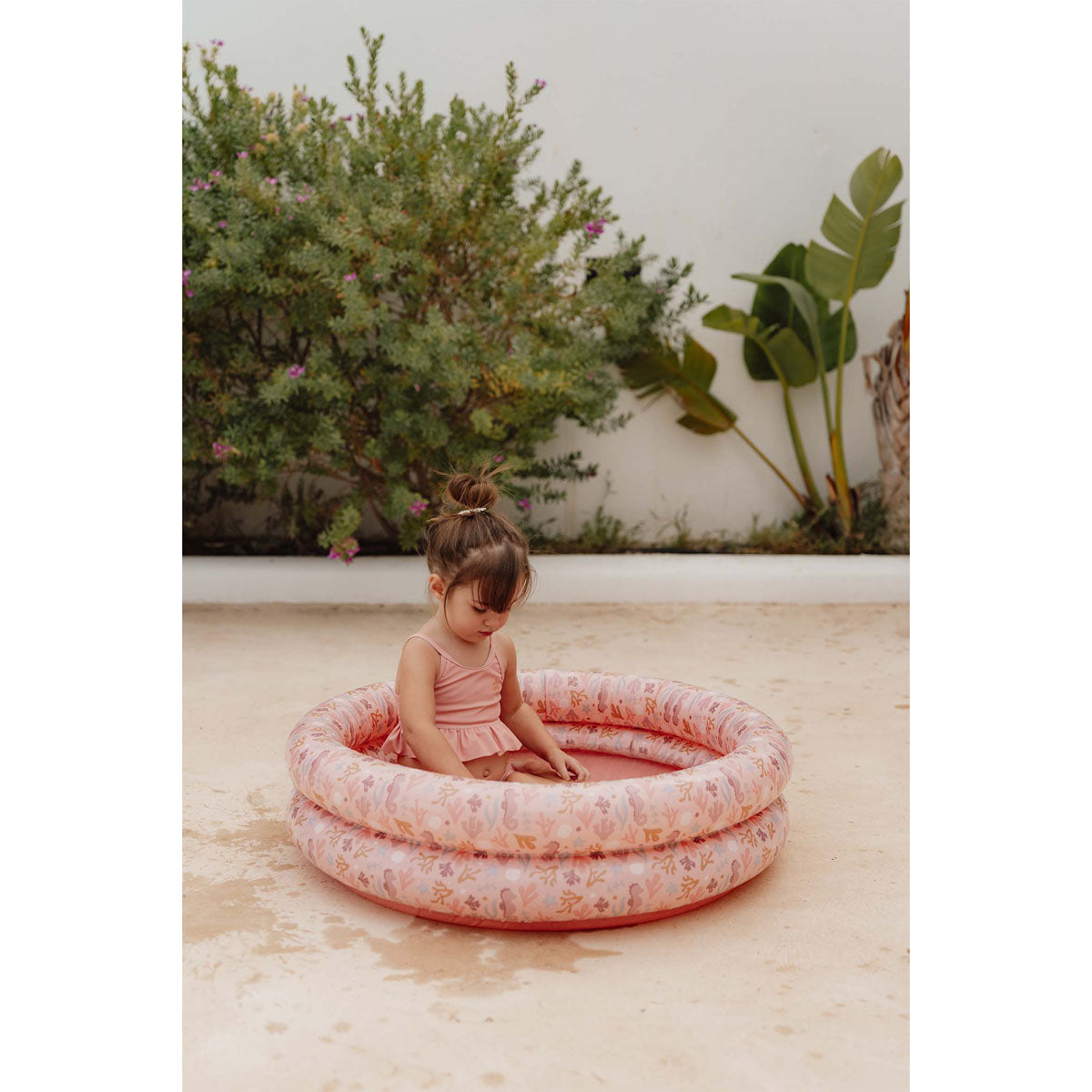Little Dutch Pripučiamas baseinas OCEAN DREAMS PINK, 80cm
