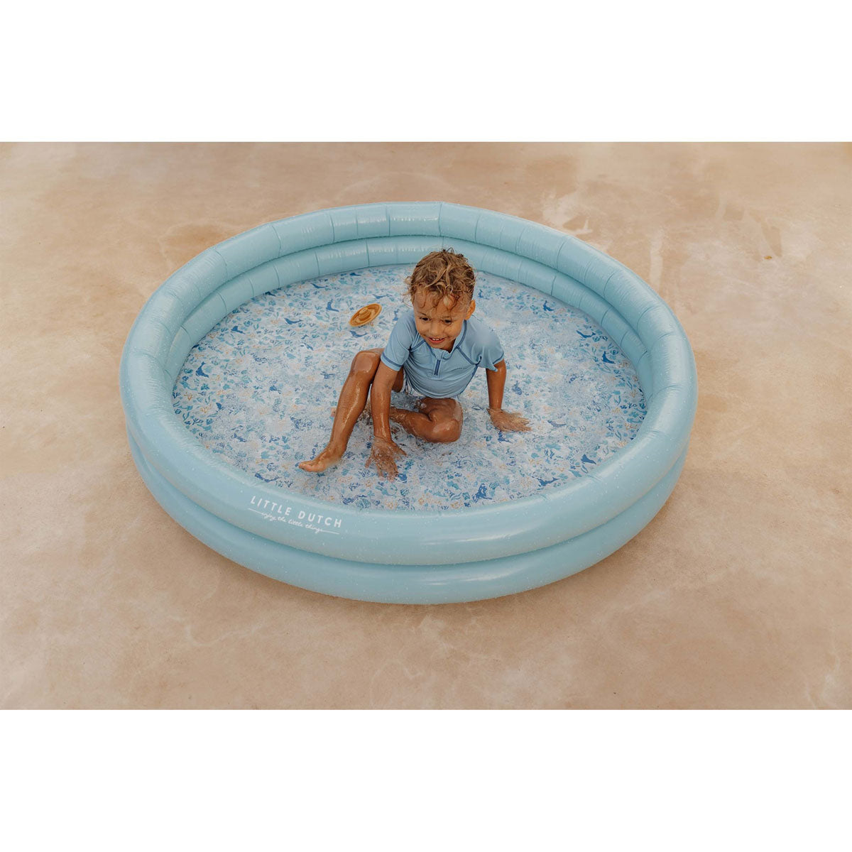 Little Dutch Pripučiamas baseinas OCEAN DREAMS BLUE, 150cm