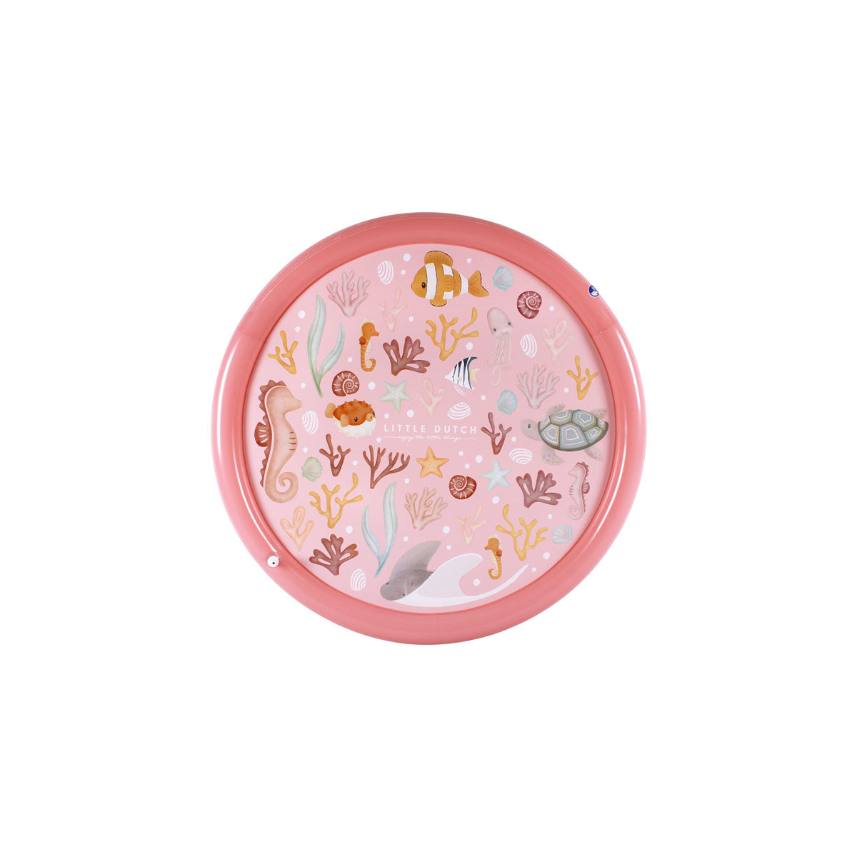 Little Dutch purkštuvų kilimėlis OCEAN DREAMS PINK