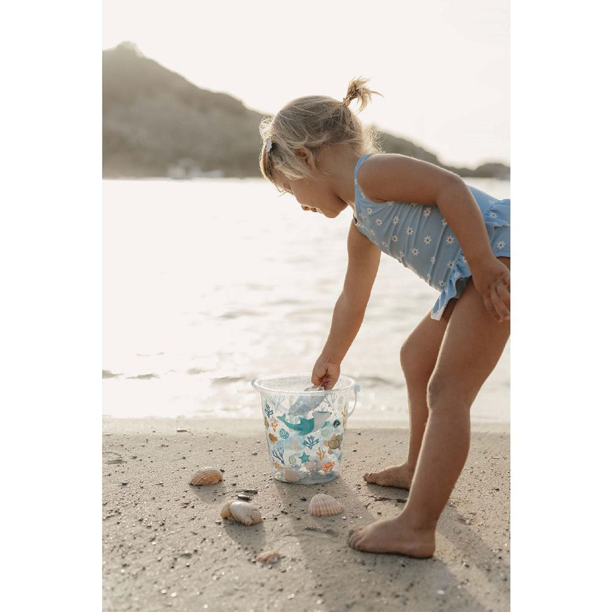 Little Dutch paplūdimio kamuolys 3D OCEAN DREAMS BLUE