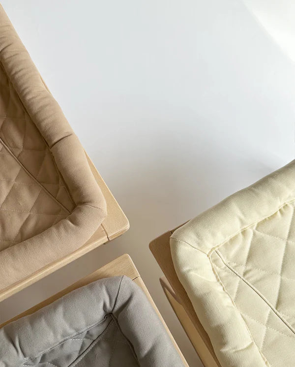 Ergonomiškas kūdikio gultukas baltas