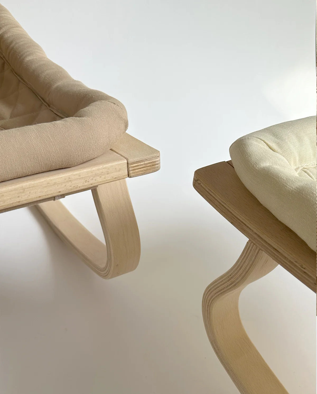Ergonomiškas kūdikio gultukas rusvas