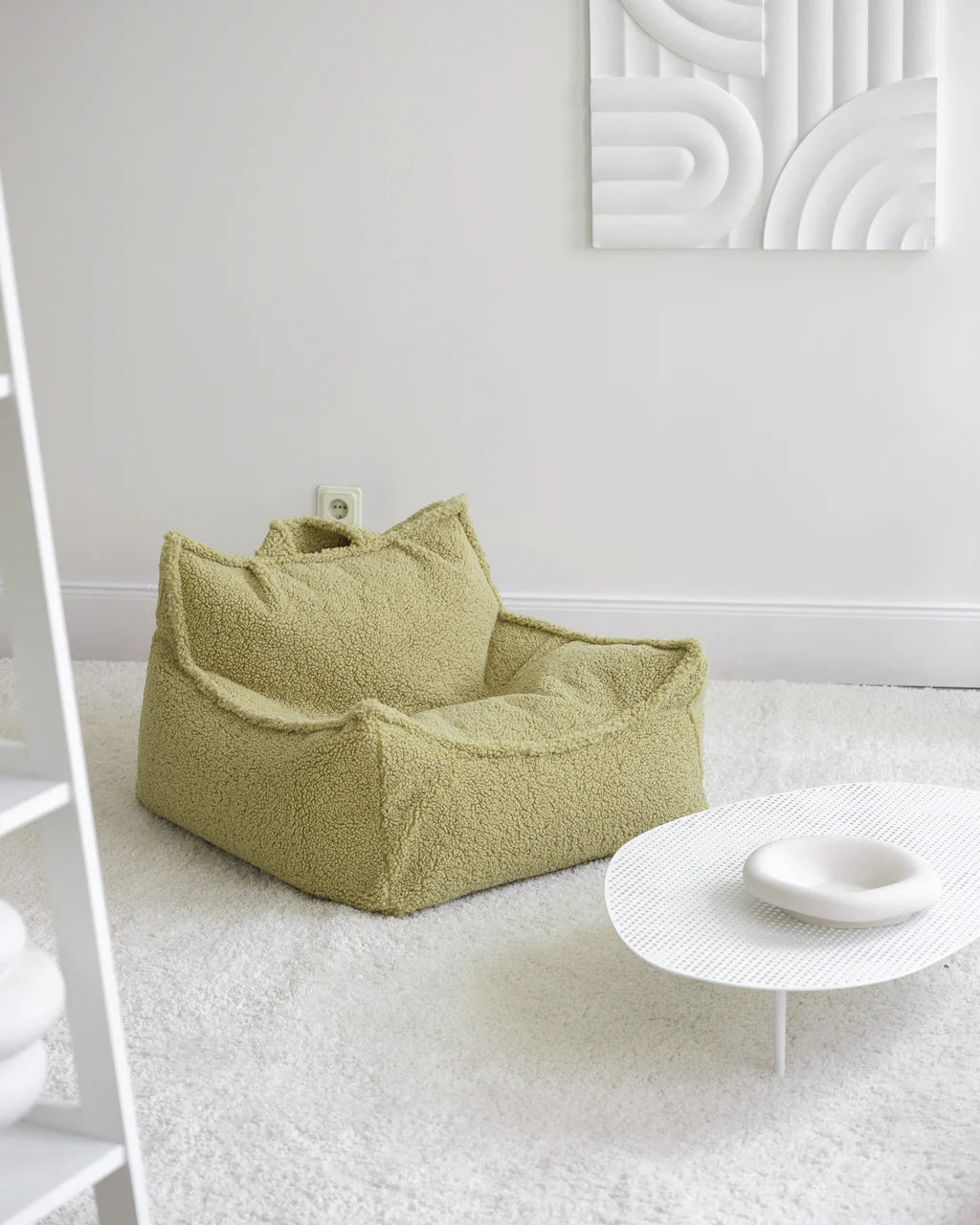 WIGIWAMA vaikiškas sėdmaišis Matcha Beanbag