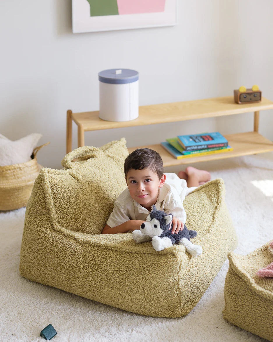 WIGIWAMA vaikiškas sėdmaišis Matcha Beanbag