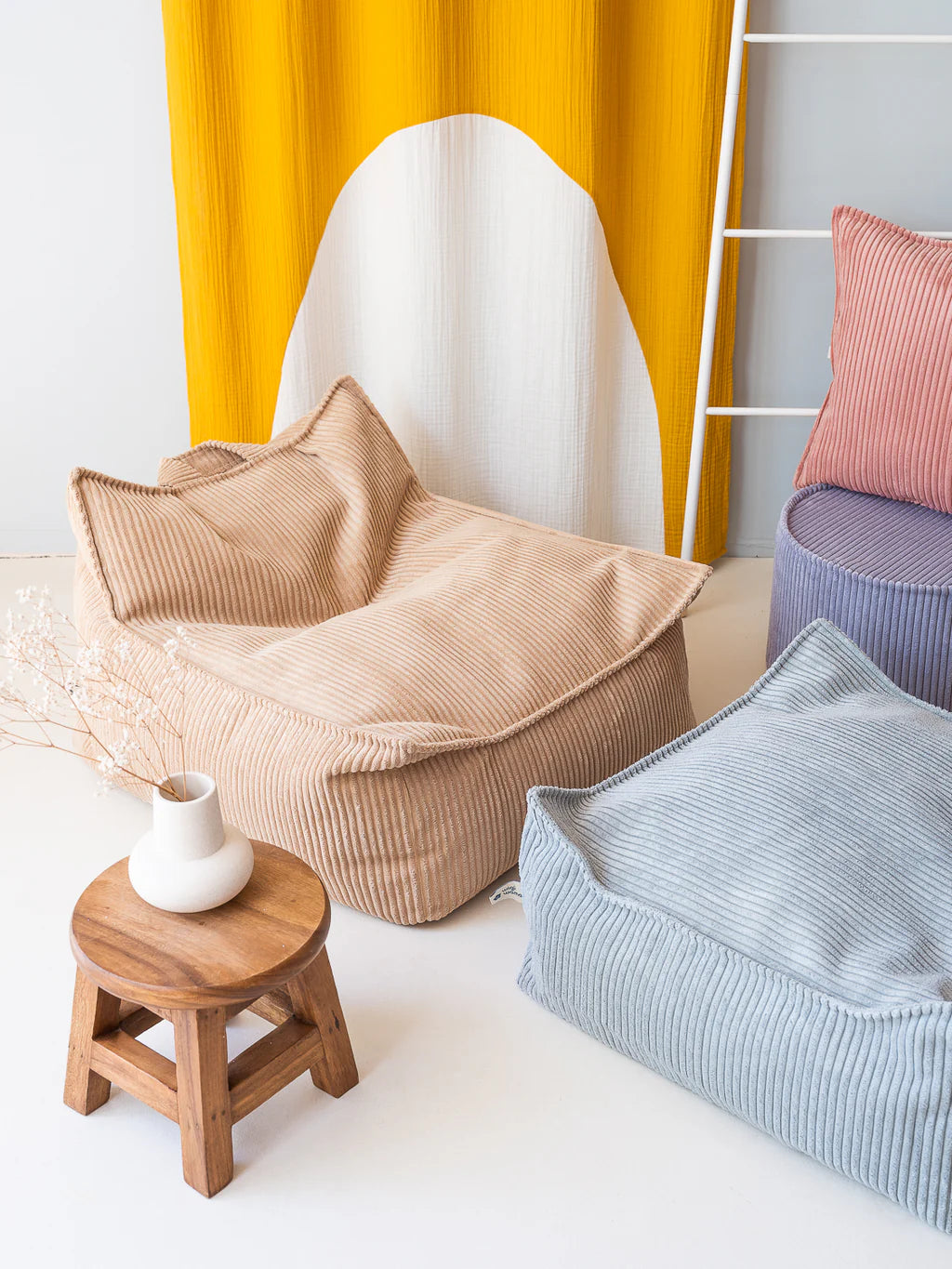 WIGIWAMA vaikiškas sėdmaišis Brown Sugar Beanbag