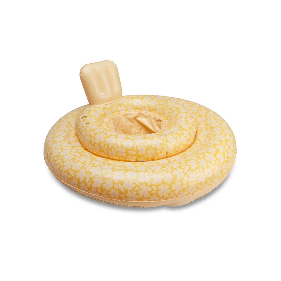 Pripučiamas ratas mažyliams FLORISH YELLOW (0-1m)
