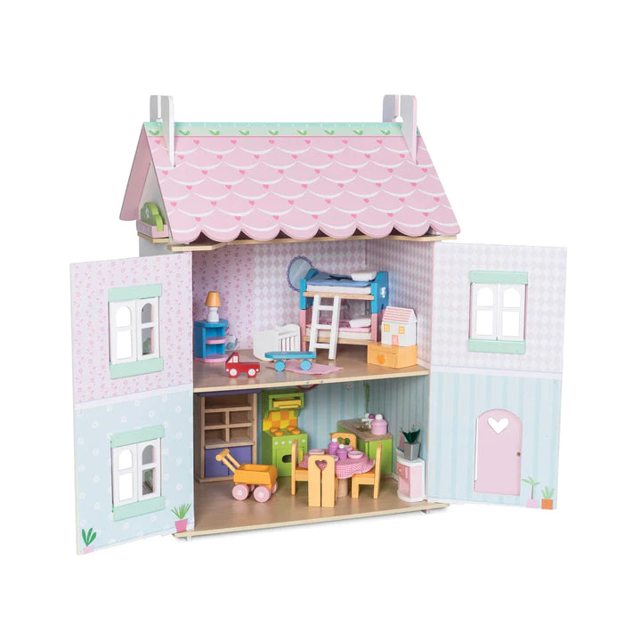 LE TOY VAN Lėlių namas su baldais Sweetheart Cottage