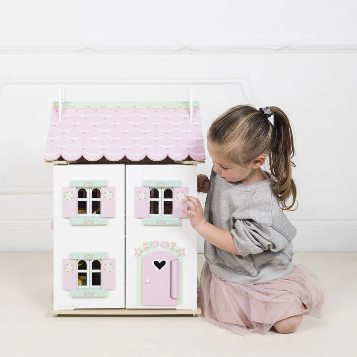 LE TOY VAN Lėlių namas su baldais Sweetheart Cottage