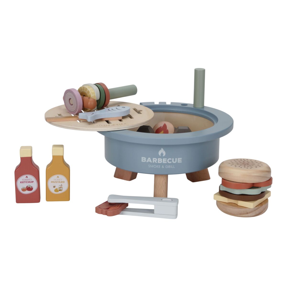 Little Dutch Barbekiu kepsninė su priedais