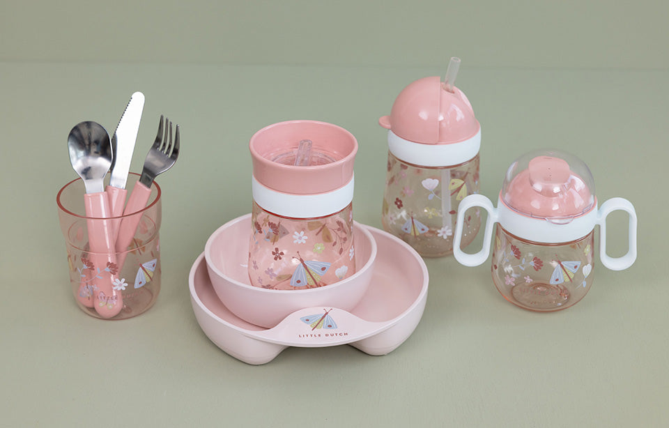 Indų rinkinys FLOWERS AND BUTTERFLIES, 3vnt