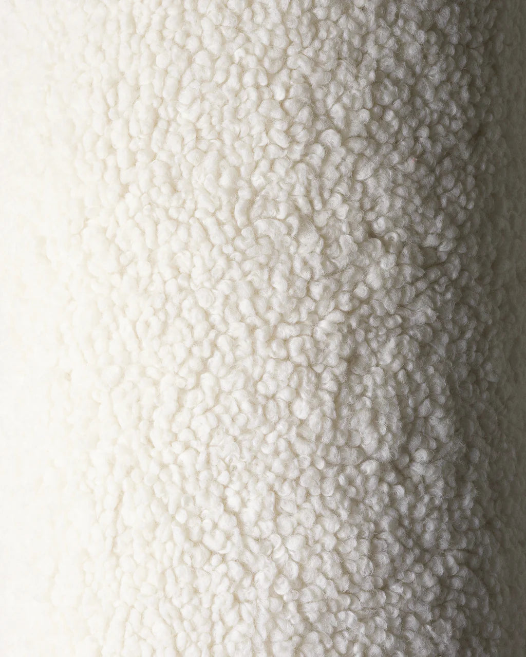 WIGIWAMA apvalus pufas Cream White