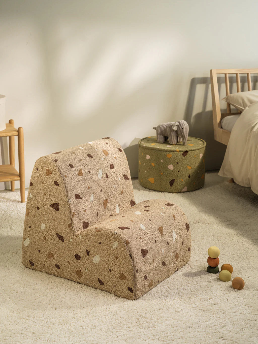 WIGIWAMA krėslas Cloud Terrazzo Sand