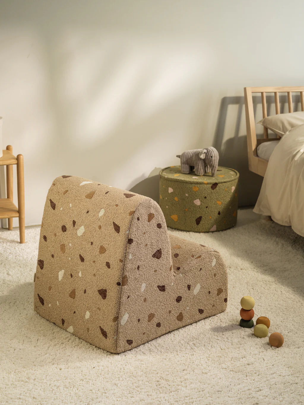 WIGIWAMA krėslas Cloud Terrazzo Sand