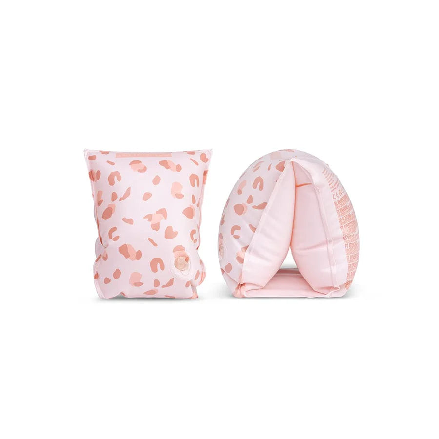 Plaukimo rankovės OLD PINK LEOPARD