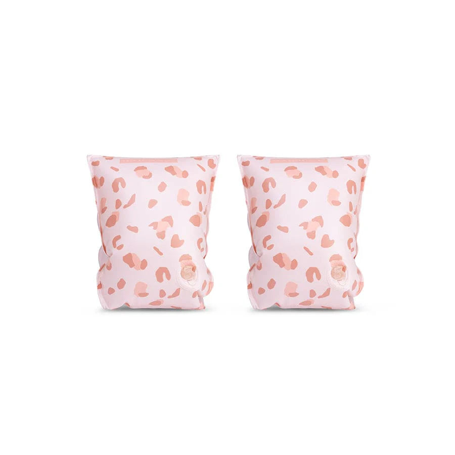 Plaukimo rankovės OLD PINK LEOPARD