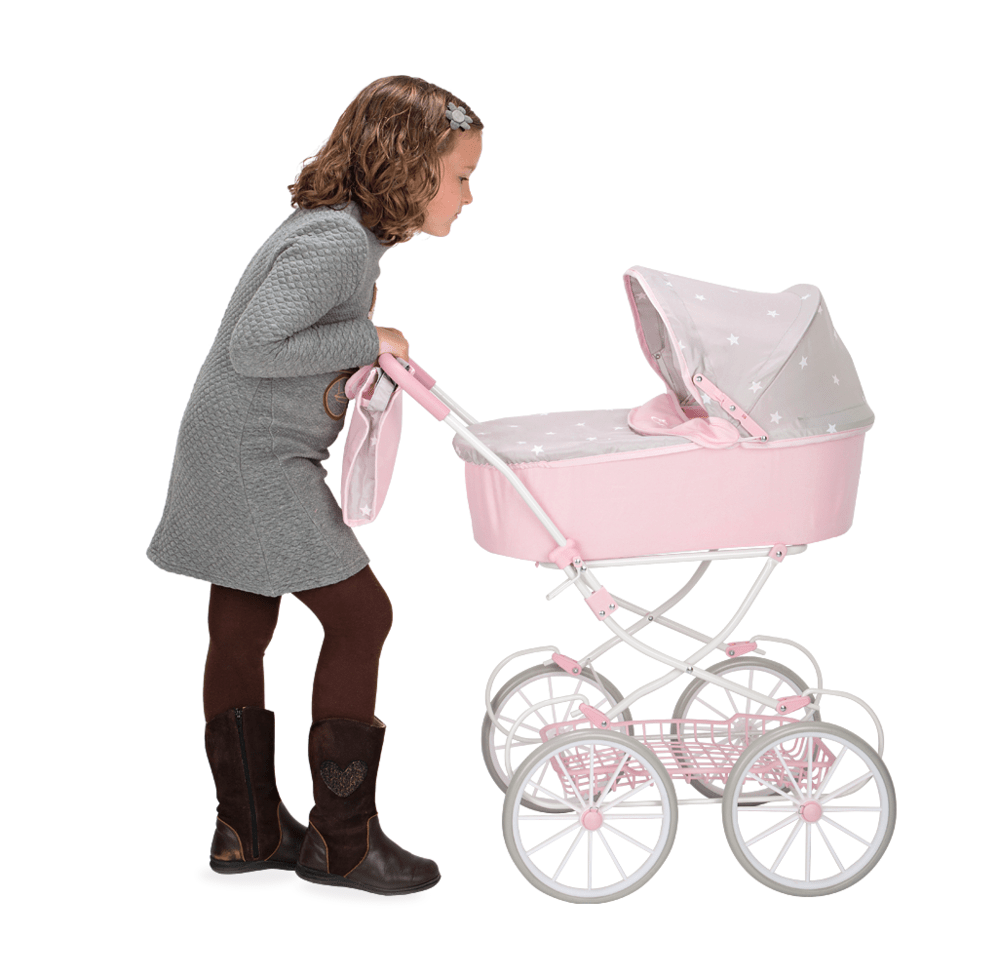 Arias vežimukas Emma su gobtuvu ir krepšiu