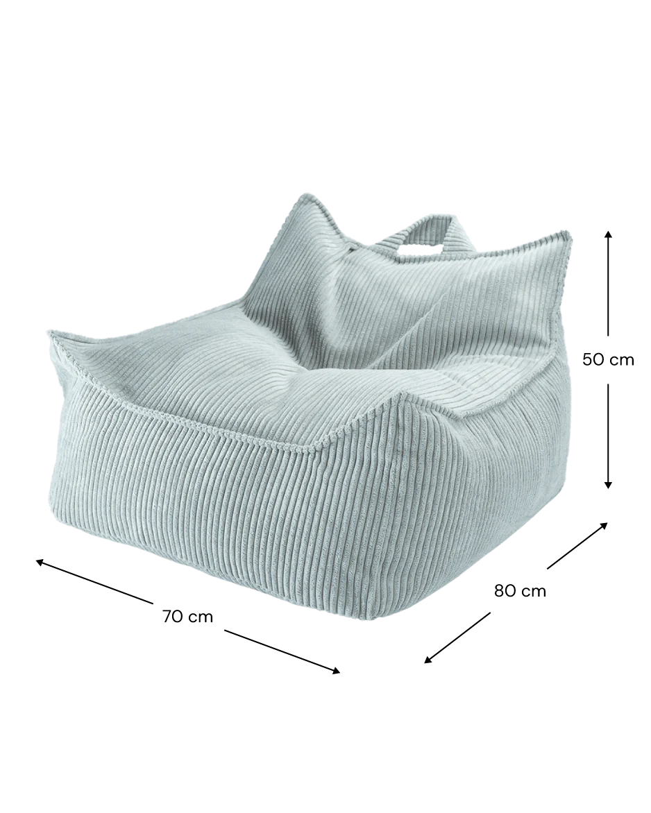 WIGIWAMA vaikiškas sėdmaišis Peppermint Green Beanbag
