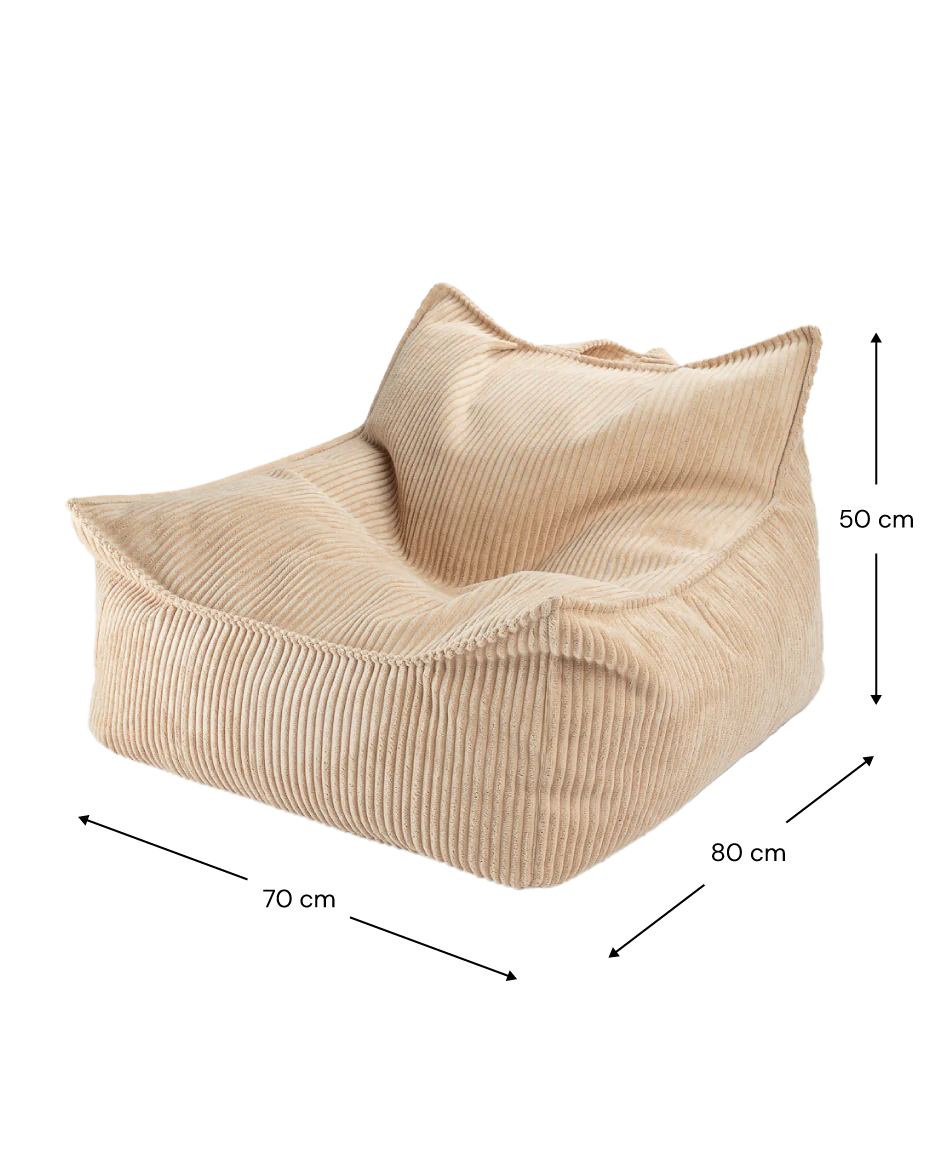 WIGIWAMA vaikiškas sėdmaišis Brown Sugar Beanbag