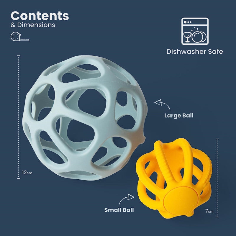 Veiklos kamuoliukai kūdikiams