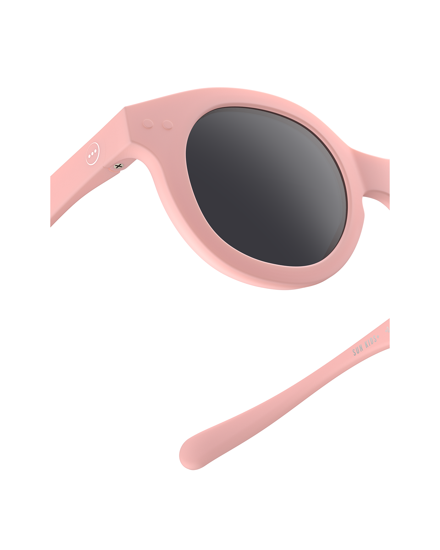IZIPIZI Akiniai nuo saulės vaikams Kids+ SUN 3-5 metai #C PASTEL PINK
