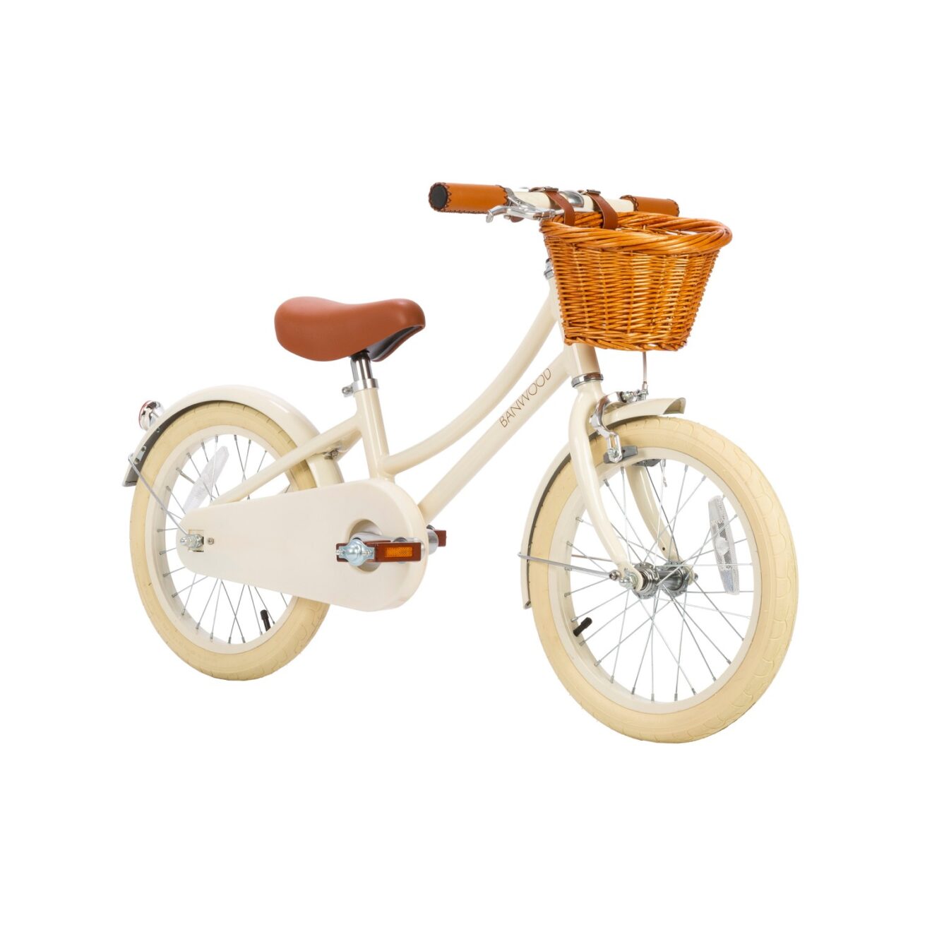 Banwood dviratis 16", kreminis