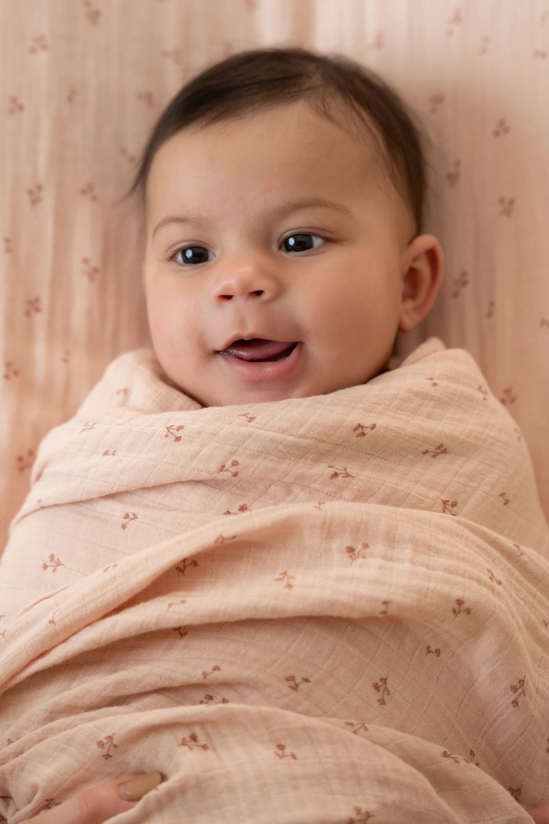 Little Dutch muslino vystyklai PURE Blossom 120 x 120 cm