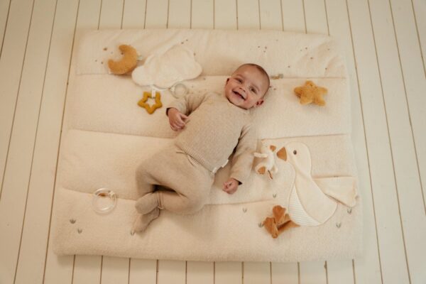 Little Dutch Lavinimo kilimėlis NEWBORN NATURALS 80×100 cm