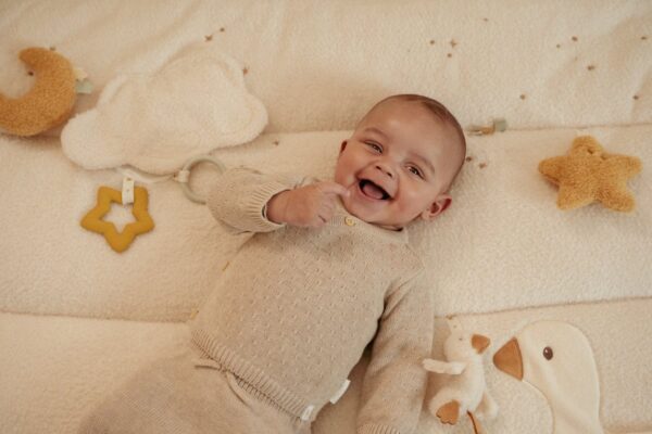 Little Dutch Lavinimo kilimėlis NEWBORN NATURALS 80×100 cm