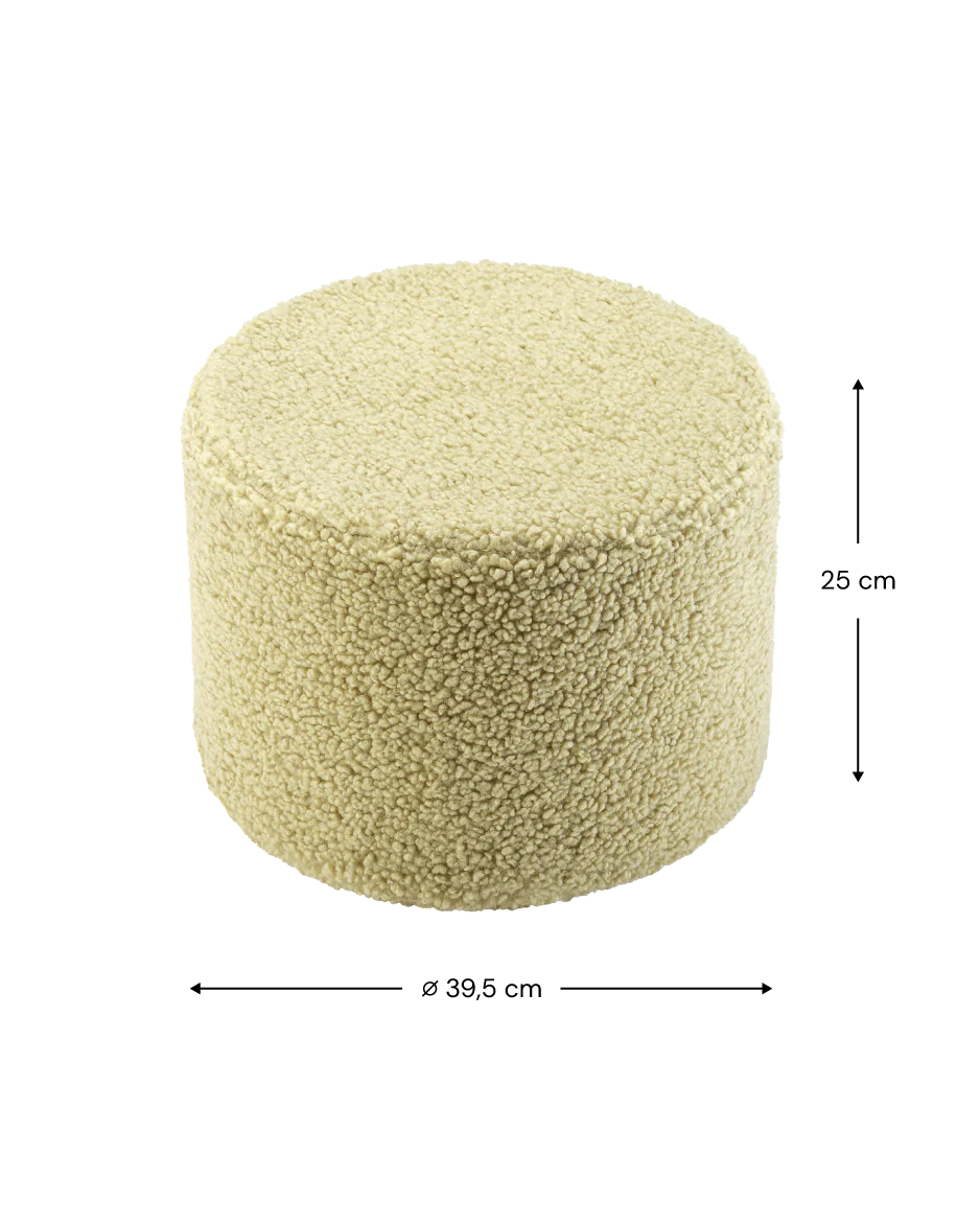 WIGIWAMA apvalus pufas Matcha