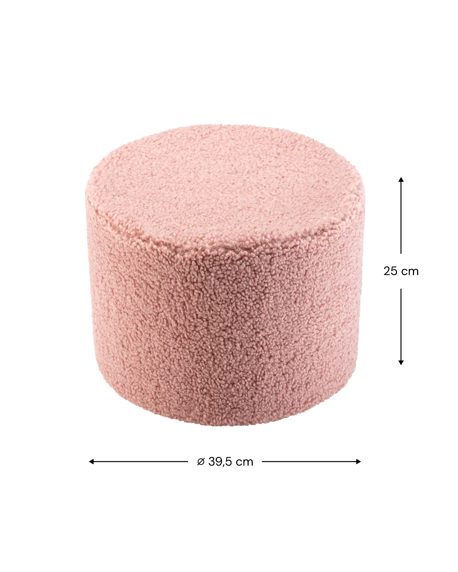 WIGIWAMA apvalus pufas Guava Pink