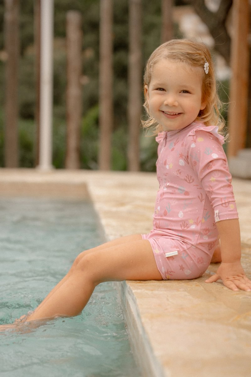 Little Dutch Maudymosi kostiumėlis ilgomis rankovėmis OCEAN TREASURES