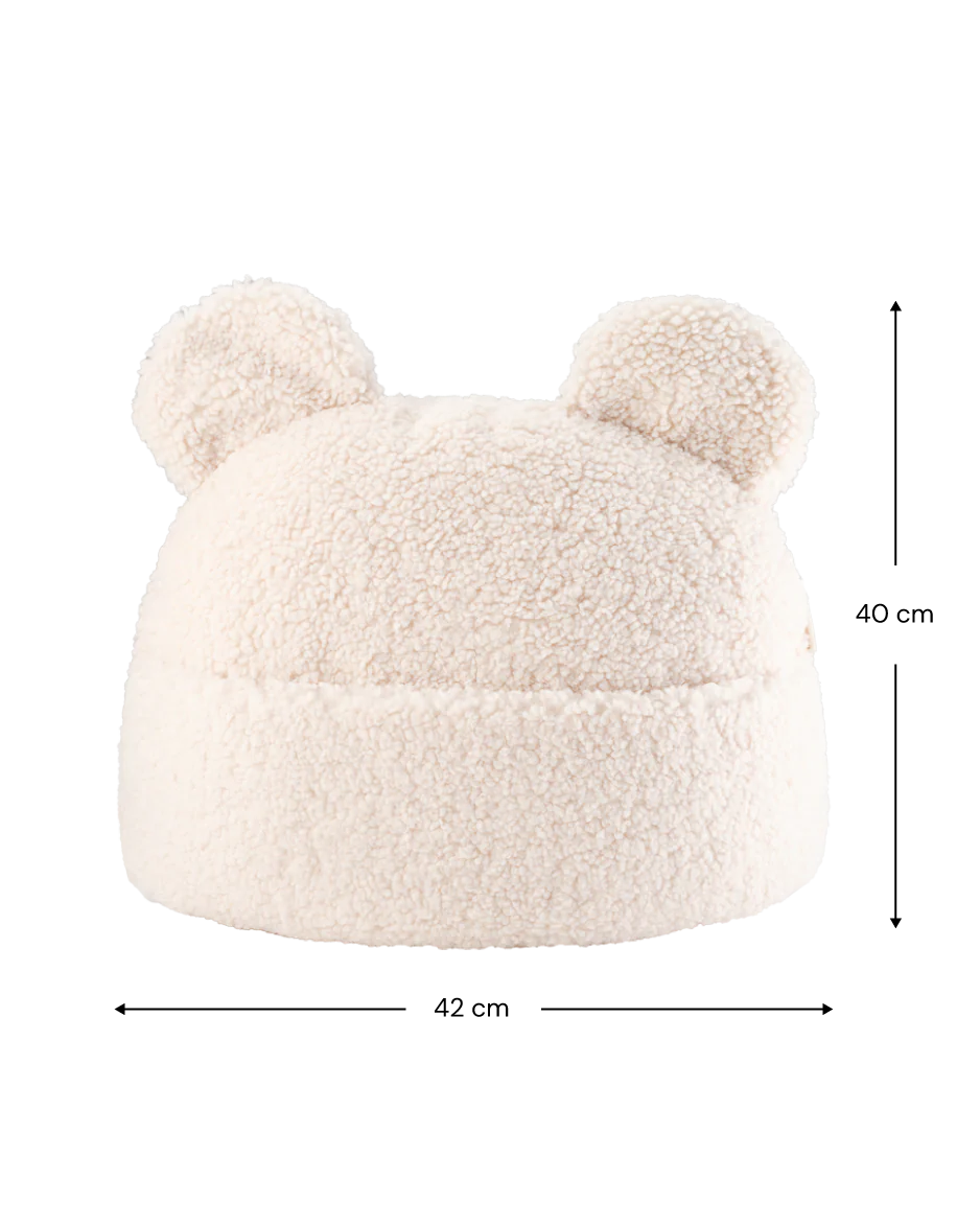 WIGIWAMA Teddy pagalvė Cream White