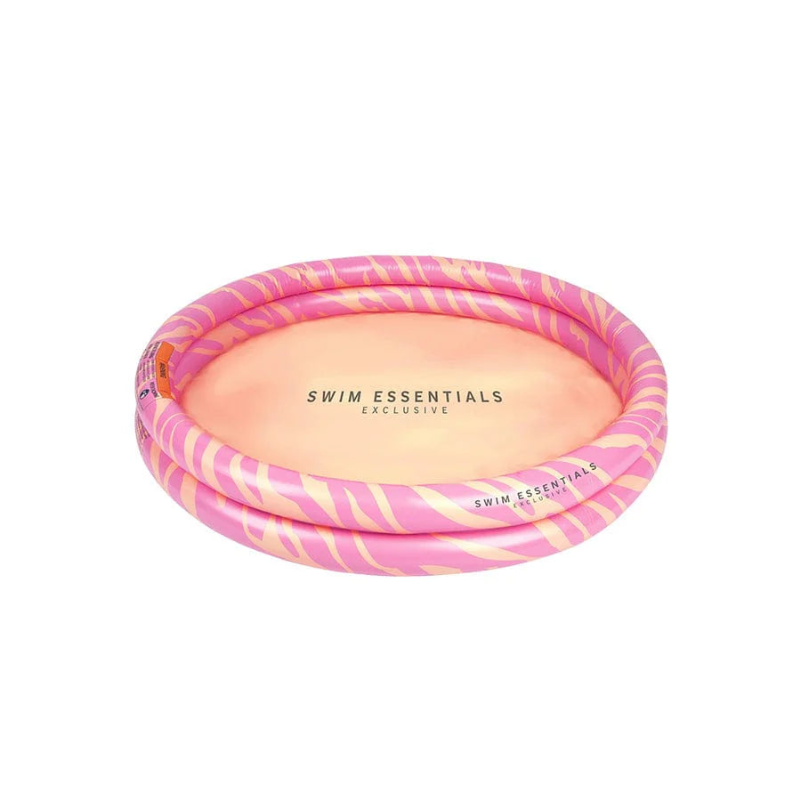 Pripučiamas baseinas VIBRANT STRIPES rožinis, Ø 100cm