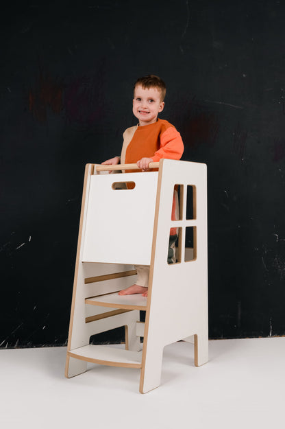 Montessori bokštelis EXTRA SAFE