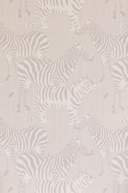 Majvillan tapetai SAFARI STRIPES WARM GREY