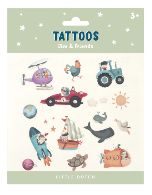 Little Dutch tatuiruotės JIM