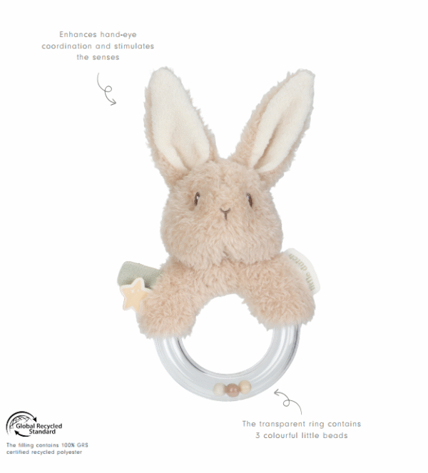 Little Dutch Barškutis NEWBORN NATURALS