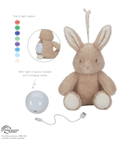 Little Dutch zuikis su garsu ir šviesa NEWBORN NATURALS