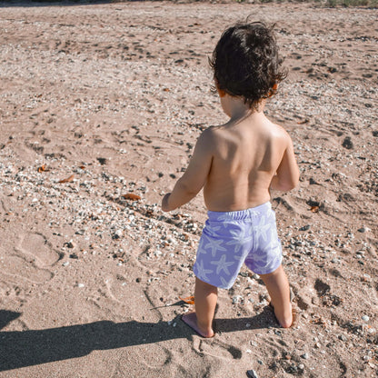 Boxer tipo maudymosi šortai LILA SEA STAR