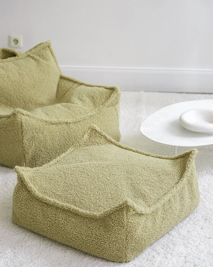 WIGIWAMA kvadratinis pufas Matcha