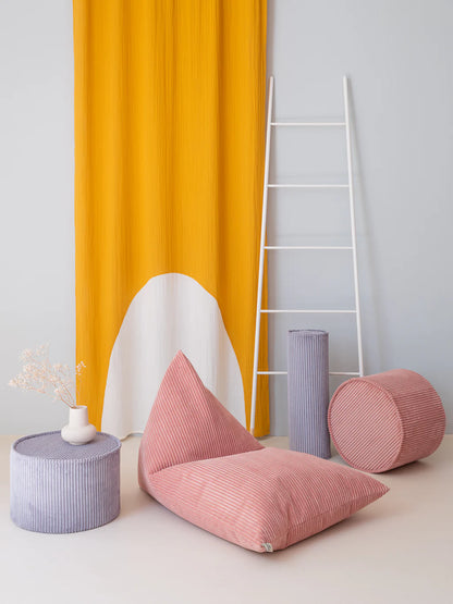 WIGIWAMA apvalus pufas Pink Mousse