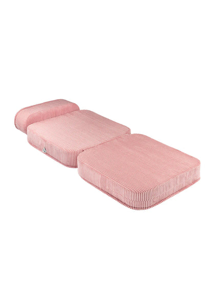 WIGIWAMA ištiesiamas fotelis Pink Mousse