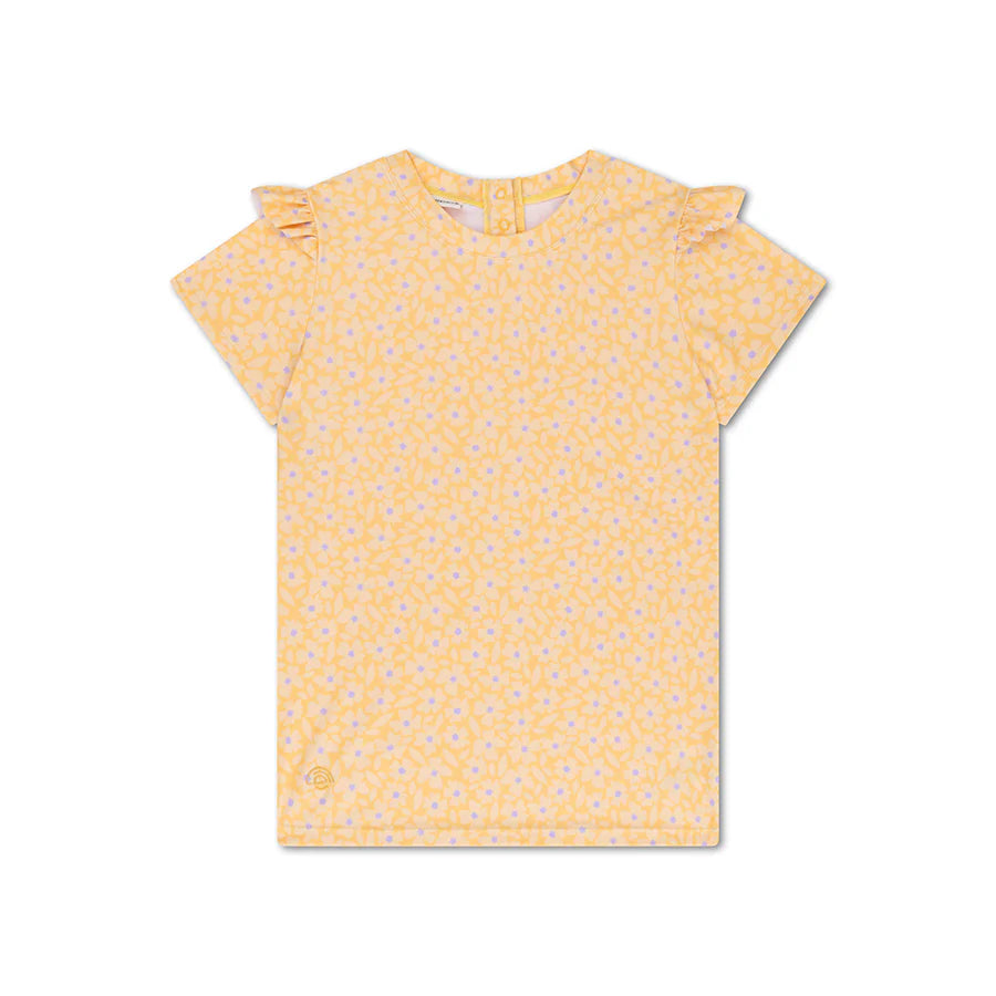Maudymosi marškinėliai FLORISH YELLOW